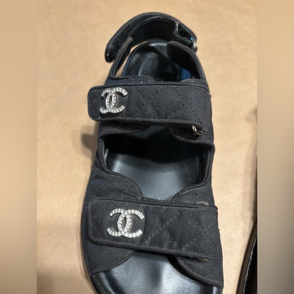 CHANEL‎ DAD SANDEL- 38 - Picture 7 of 8